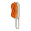 Cat Dog Grooming Comb Electric Steam Brush USB Rechargeable Massage
