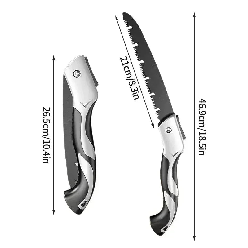 Folding Hand Saw Portable Outdoor Woodworking Garden Pruner Tool