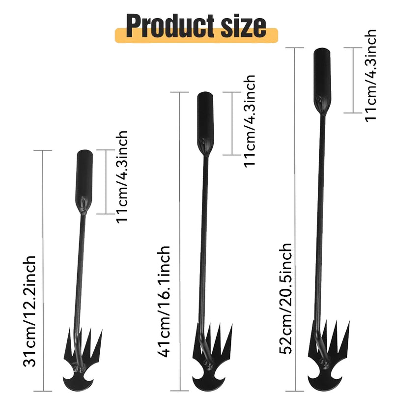 Weeding Tool 4-Claw Manganese Steel Garden Hand Weed Puller