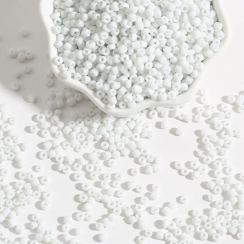 4000pcs 2mm Czech Glass Seed Beads For Jewelry Making Accessories