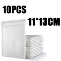 10Pcs White Bubble Mailer Envelope Self Seal Shipping Bags