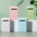Mini Scientific Calculator Portable Small Flip Candy Color Student Tool