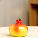 Handmade Ceramic Pomegranate Vase Small Decorative Flower Ornament