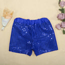 Toddler Birthday Shorts Sparkly Sequins Elastic Waist Party Pants