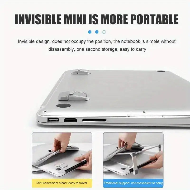 Laptop Stand Aluminum Portable Computer Keyboard Holder For Macbook