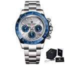 PAGANI DESIGN Men's Luxury Quartz Watch Chronograph Waterproof VK63