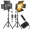 Nagnahz U800+ LED Video Light Bi-Color Dimmable With Tripod Remote