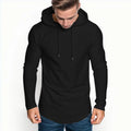 Men's Hoodies Casual Autumn Winter Loose Fit Solid Color Sweater