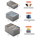 Clothes Organizer Storage Box For Trousers Jeans Underwear Socks Cabinet