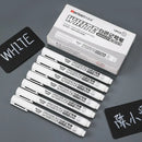 White Paint Pen 1.0mm Waterproof Permanent Paint Marker For Art