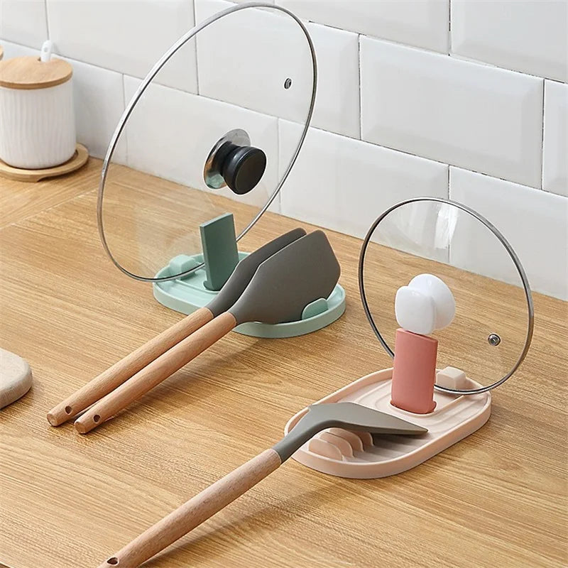 Plastic Spoon Holder Heat Resistant Kitchen Utensil Storage Rack