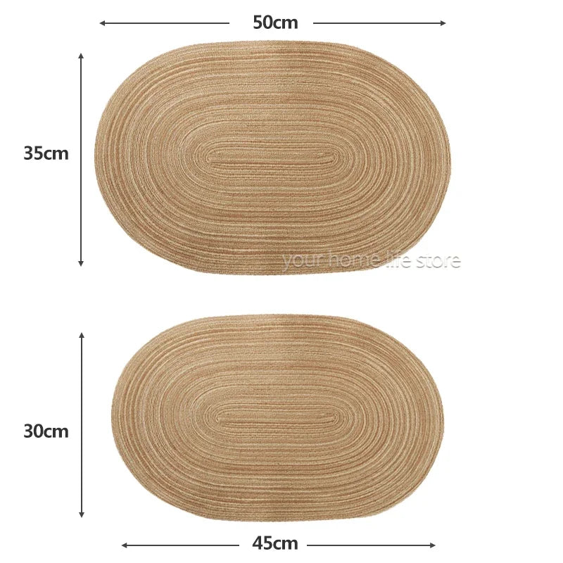 Placemats Set Of 4 Heat Resistant Washable Non Slip Dining Table Mats