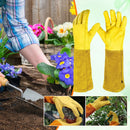 Rose Pruning Gloves Long Thorn Proof Leather Garden Gloves With Forearm Protection