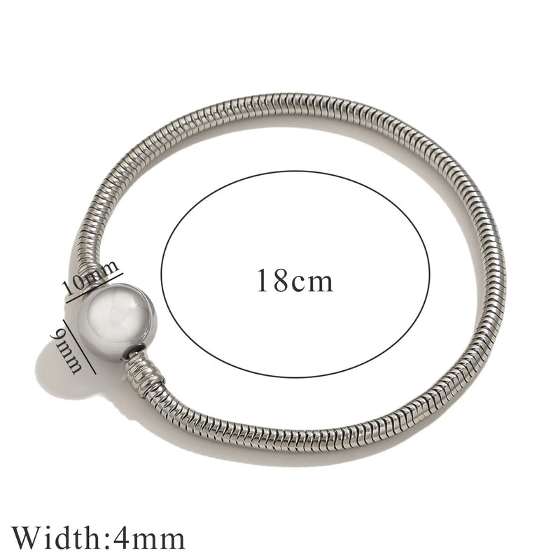 Stainless Steel Braided Rope Adjustable Bracelet For Men And Women