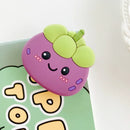 Foldable Phone Grip Holder Cute Strawberry Design For IPhone Samsung
