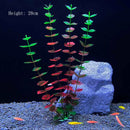 Artificial Aquarium Plants Green Plastic Underwater Fish Tank Decor