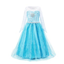 Elsa Anna Princess Dress Girls Mesh Sequin Snow Queen Costume Gown