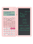 Solar Scientific Calculator 417 Functions LCD Notepad Portable Foldable