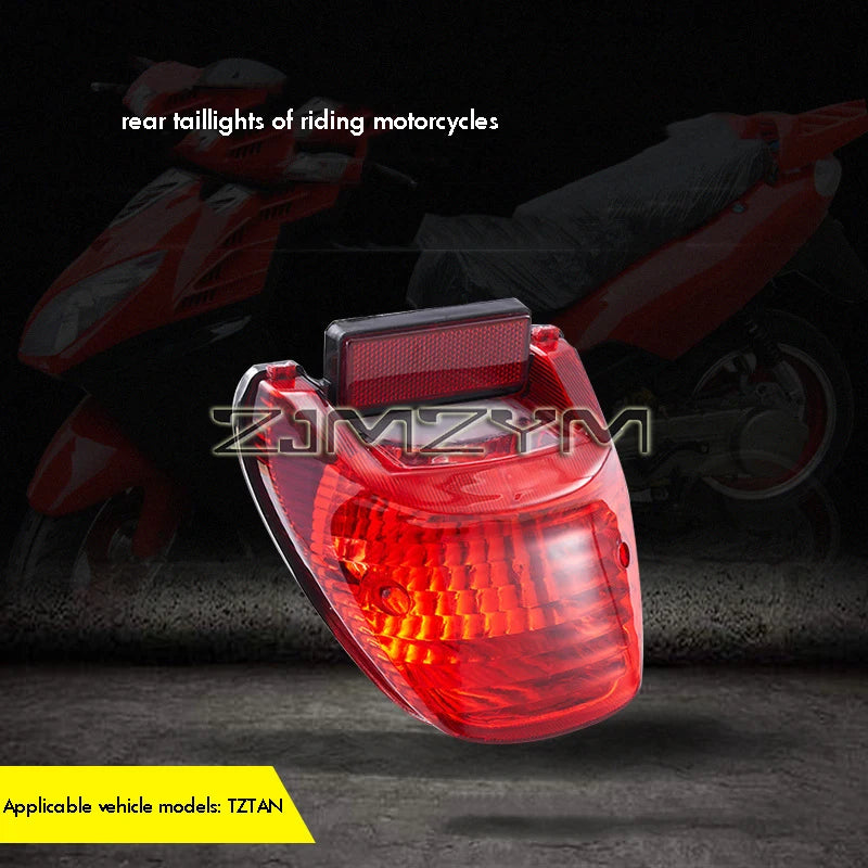 LED Motorcycle Tail Light Rear Brake Stop Running Lamp For HAWK250