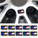 Carbon Fiber Steering Wheel Emblem 2 5 10 Pcs For BMW F30 F10 X5 X6