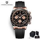PAGANI DESIGN Men's Luxury Quartz Watch Chronograph Waterproof VK63