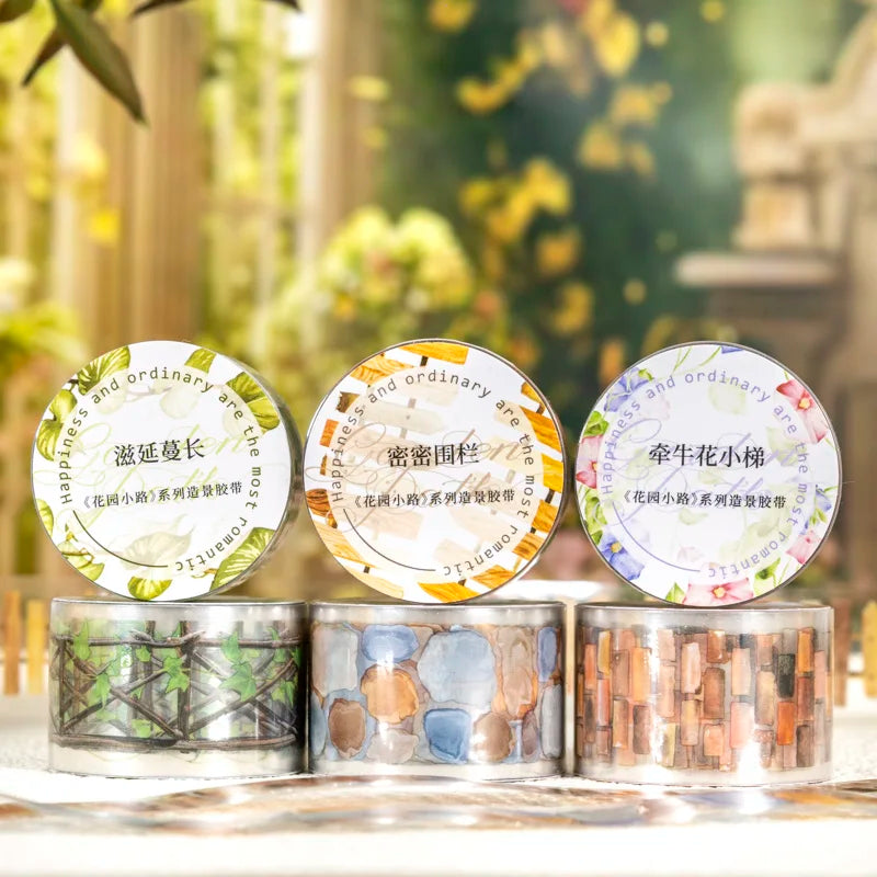 25mm 2m PET Tape For Scrapbooking Garden Path And Photo Album Decor