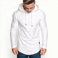Men's Hoodies Casual Autumn Winter Loose Fit Solid Color Sweater