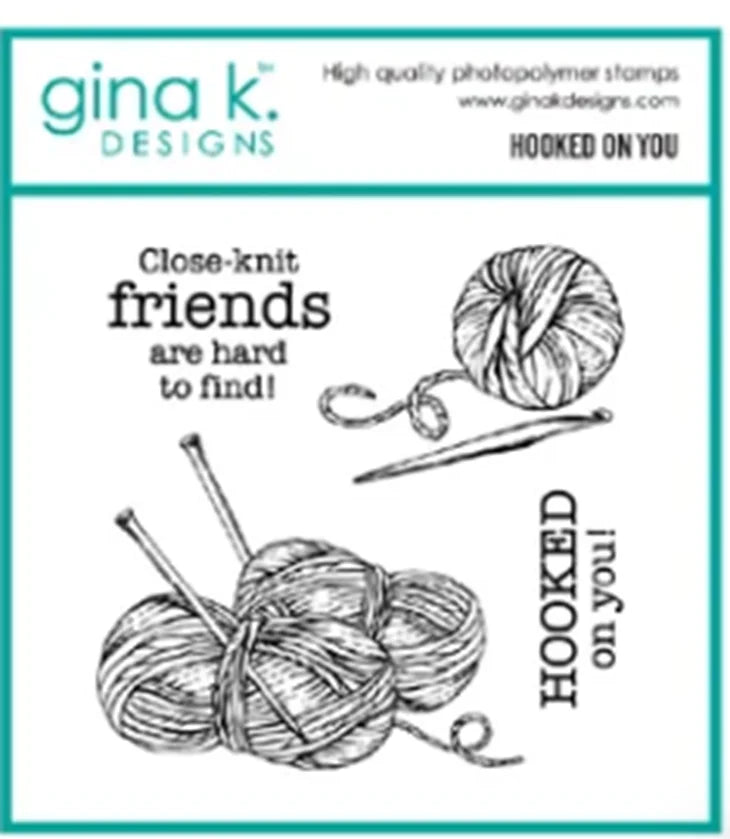 Hooked On You Metal Cutting Dies Scrapbooking Stencil Craft Templates