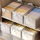 Clothes Organizer Storage Box Foldable Waterproof Steel Frame Design