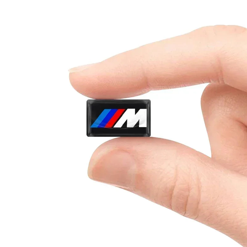 Carbon Fiber Steering Wheel Emblem 2 5 10 Pcs For BMW F30 F10 X5 X6