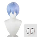Asuka Langley Soryu Cosplay Wig With Hair Clips For Women