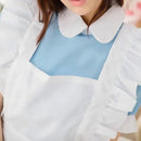 Lolita Maid Cosplay Costume Alice Wonderland Carnival Party Dress