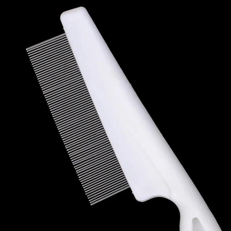 Pet Hair Shedding Comb Stainless Steel Flea Grooming Comb For Cats Dogs