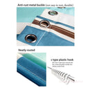 Nordic Geometry Waterproof Polyester Shower Curtain Abstract Art Design