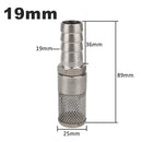 6 To 20mm Stainless Steel Mesh Filter Hose Strainer For Irrigation