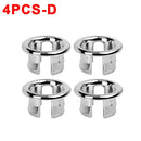 Sink Overflow Ring Cover Bathroom Basin Round Plastic Replacement