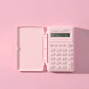 Mini Scientific Calculator Portable Small Flip Candy Color Student Tool