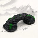 Fish Tank Artificial Bridge Resin Aquarium Landscape Decoration Accessory
