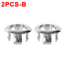 Sink Overflow Ring Cover Bathroom Basin Round Plastic Replacement