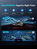 DDPAI 4K Dash Cam Z60 Pro Front Rear Car Camera GPS Wi-Fi ADAS