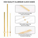 MCDFL Stylish Long Clock Hands Set Large Quartz Movement Arrows