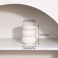 INS Ceramic Vase White Nordic Decorative Flower Pot For Home Decor
