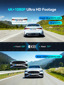 DDPAI 4K Dash Cam Z60 Pro Front Rear Car Camera GPS Wi-Fi ADAS