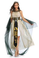 Egyptian Pharaoh Queen Costume For Halloween Stage Opera Performance