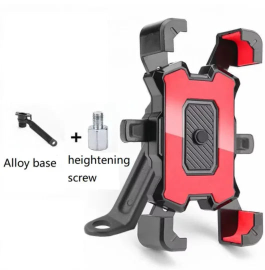 Waterproof Motorcycle Phone Holder Magnetic Cycling Bag 360 Swivel Stand