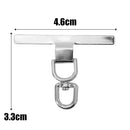 Ultra-Thin Stainless Steel Phone Tether With 360 Degree Rotatable Clip