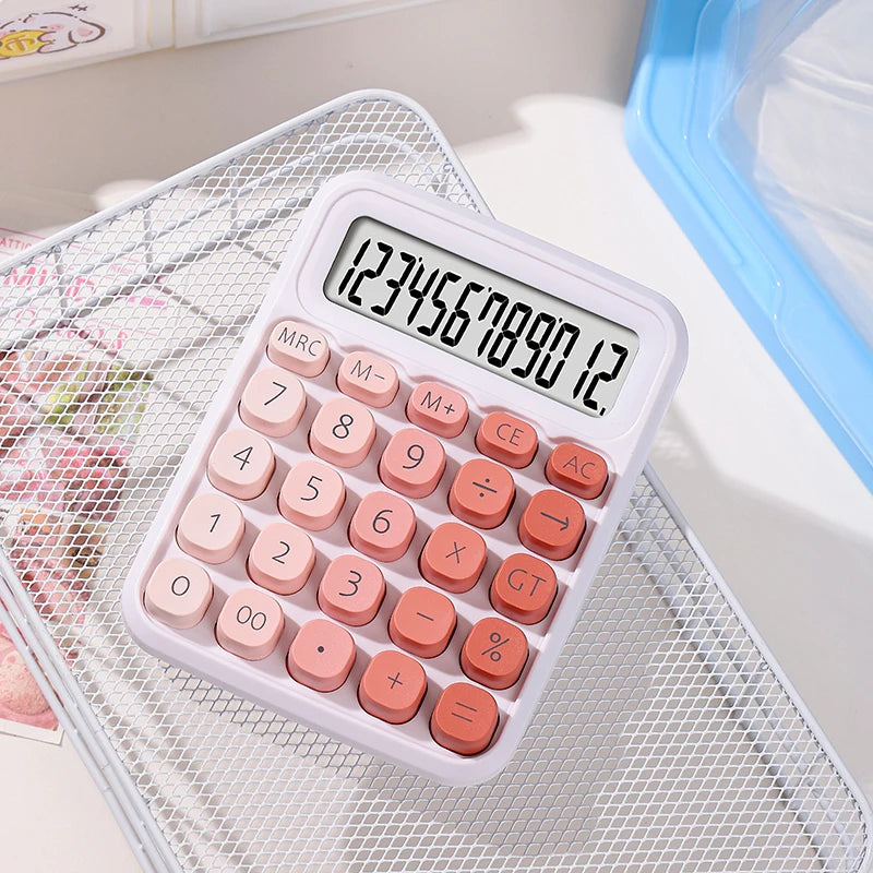 Electronic Calculator 12 Digit Dual Power For Home Office School