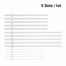 MCDFL Stylish Long Clock Hands Set Large Quartz Movement Arrows