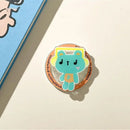 GMMTV Ohmnanon BounPrem Cartoon Magnetic Phone Holder Stand Accessories