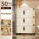 Foldable Storage Box With Clear Door Spacious Durable Organizer